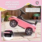 AIYAPLAY Land Rover Licensed Toddler Ride on Car with Horn, Engine Sounds, Under-Seat Storage, for 18-36 Months, Pink