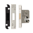 EASI - T - EURO PROFILE DEADLOCK 64MM - SATIN STAINLESS STEEL - EACH