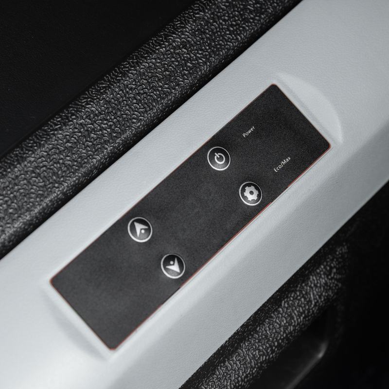 Outsunny 40L Car Refrigerator, Portable Compressor Car Fridge Freezer, Electric Cooler Box with 12/24V DC and 110-240V AC for Camping, Driving, Picnic, Down to -20℃