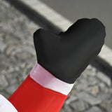 HOMCOM 4ft Inflatable Christmas Santa Claus Xmas Decoration 1 LED Holiday Air Blown Yard Outdoor Dcor