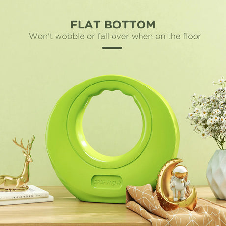 SPORTNOW 8kg Kettlebell, Kettle Bell with Wide Handle for Home Gym, Weight Lifting, Strength Training, Green