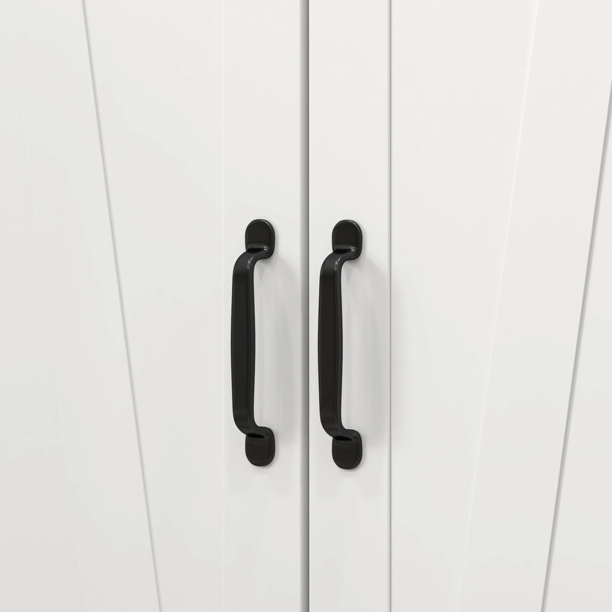 HOMCOM Multi-Storage Farmhouse Style Cabinet - White