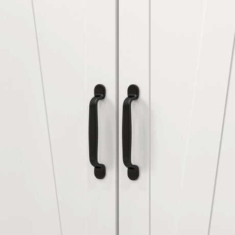 HOMCOM Multi-Storage Farmhouse Style Cabinet - White
