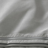 Outsunny 4 Pack Replacement Gazebo Curtains Privacy Panel for Most 3 x 4m Gazebo Canopy Pavillion Outdoor Shelter Sidewalls Accessories Light Grey