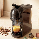 HOMCOM Pod Coffee Machine for Nespresso, Dolce Gusto Capsule & Ground Coffee, Small Semi Automatic Coffee Maker, 19 Bar, 0.6L