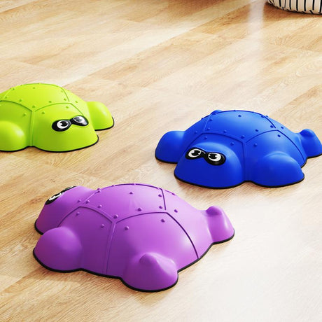AIYAPLAY 9 PCS Balance Stepping Stones with Non-slip Edge, Indoor Outdoor Obstacle Courses for Kids Ages 3-8 Years, Multicoloured