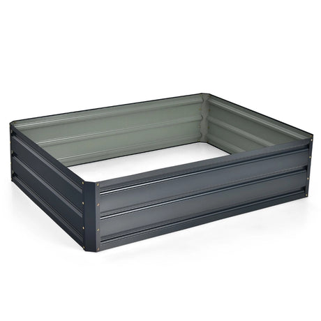 Outdoor Metal Raised Garden Bed Elevated Planter Box