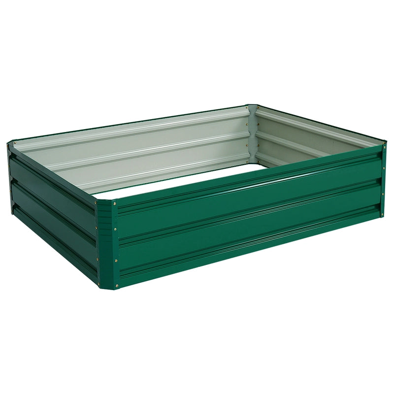 Outdoor Metal Raised Garden Bed Elevated Planter Box