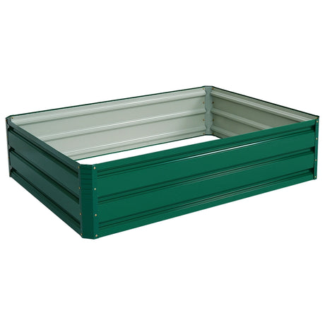 Outdoor Metal Raised Garden Bed Elevated Planter Box