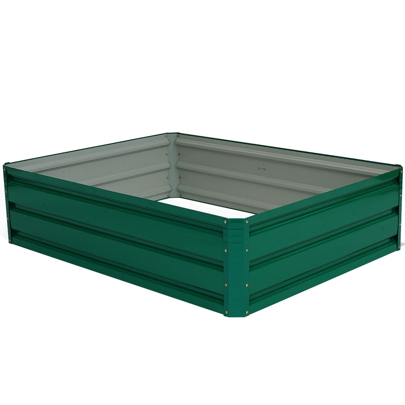 Outdoor Metal Raised Garden Bed Elevated Planter Box