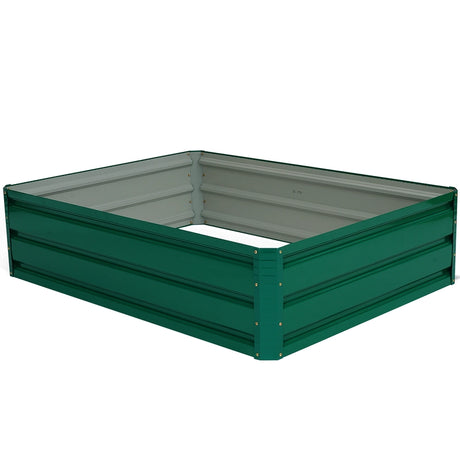 Outdoor Metal Raised Garden Bed Elevated Planter Box