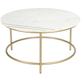 MARBLE COFFEE TABLE (ELI004W)