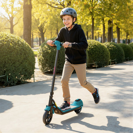 SPORTNOW Electric Scooter for Kids, with LED Display, Green