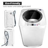 Full-Automatic Portable Washer with 6 Programs and 3 Water Level