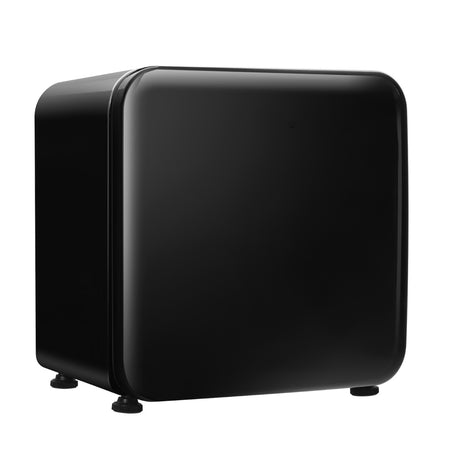 0~10C Compact Refrigerator with Reversible Door for Dorm Apartment-Black