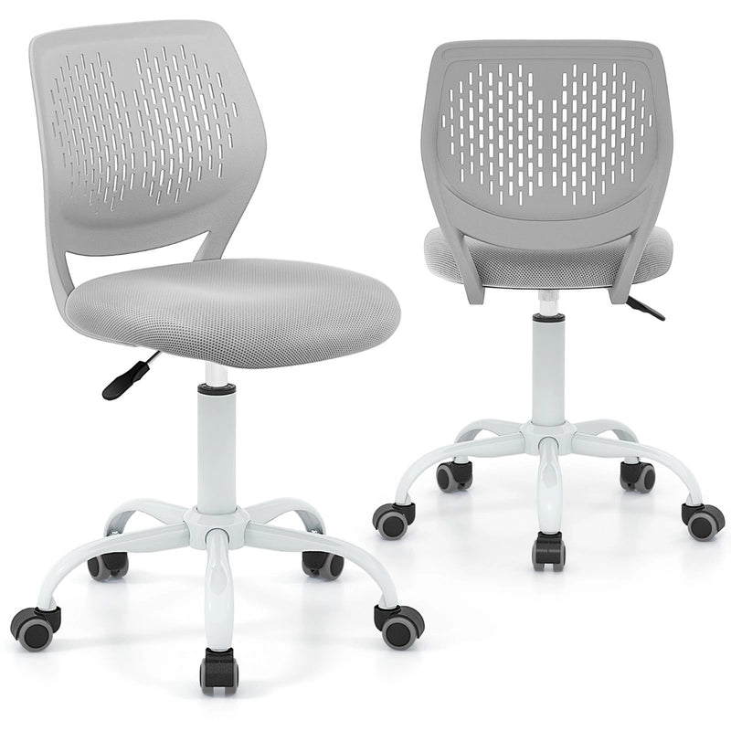 Ergonomic Children Study Chair with Adjustable Height-Grey
