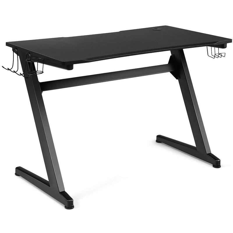 Cup and Headphone Holder Z-shape Frame E-sports Gaming Desk