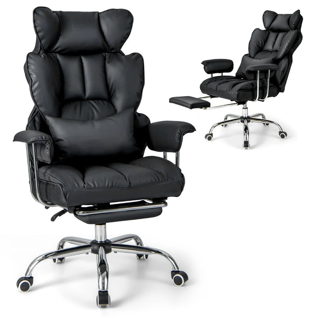 Ergonomic High Back Office Chair Executive Computer Desk Chair-Black