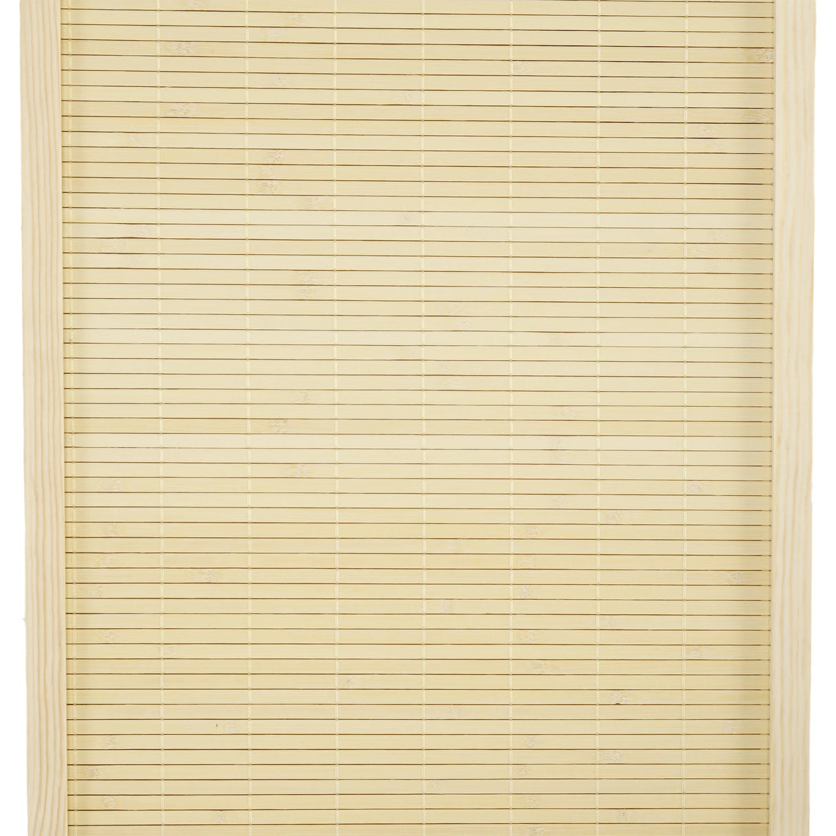 HOMCOM Room Divider, Freestanding Privacy Screen, 4 Panel Folding, 180 x 180cm, Natural