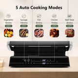 1200W Non-Stick Electric Grill with Adjustable Temperature