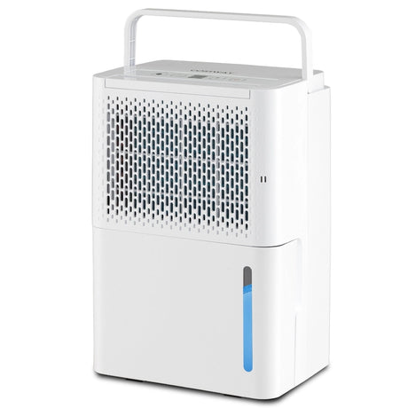 20L/Day Dehumidifier with Continuous Drying Auto Mode and 24H Timer-White