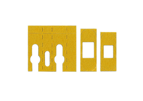 TUBULAR LATCH KIT TO SUIT 64/76MM  INC INTUMESCENT FOR BACKSET STRIKE PLATE - NON APPLICABLE - PACK