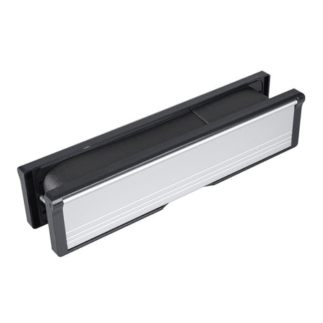 SAA INTUMESCENT LETTERBOX 10 INCH - SATIN ANODISED ALUMINIUM - EACH