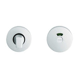 TURN & RELEASE ON CONCEALED FIX ROUND ROSE WITH INDICATOR (5MM FOLLOWER) - SATIN ANODISED ALUMINIUM - SET