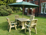 ERGO 4 SEAT TABLE SET 4 XC