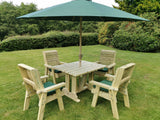 ERGO 4 SEAT TABLE SET 4 XC