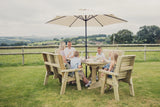 ERGO 6 SEAT TABLE SET 2XC 2XB