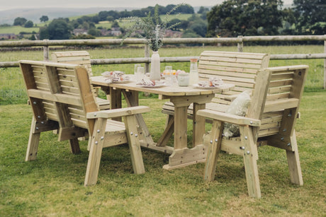 ERGO 6 SEAT TABLE SET 2XC 2XB