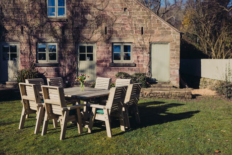 ERG0 8 SEATER SQUARE SET 8XC