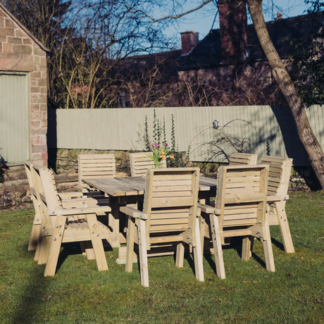 ERG0 8 SEATER SQUARE SET 8XC