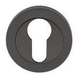 ESCUTCHEON - EURO PROFILE ON CONCEALED FIX ROUND ROSE - Anthracite - EACH