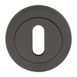 ESCUTCHEON - LOCK PROFILE ON CONCEALED FIX ROUND ROSE - Anthracite - EACH
