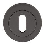 ESCUTCHEON - LOCK PROFILE ON CONCEALED FIX ROUND ROSE - Anthracite - EACH