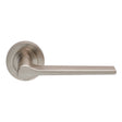 VELINO LEVER ON CONCEALED FIX ROUND ROSE - SATIN NICKEL - PAIR