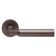 AMIATA LEVER ON CONCEALED FIX ROUND ROSE - MATT BRONZE - PAIR