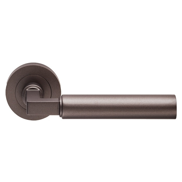 AMIATA LEVER ON CONCEALED FIX ROUND ROSE - MATT BRONZE - PAIR