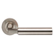 AMIATA LEVER ON CONCEALED FIX ROUND ROSE - SATIN NICKEL - PAIR