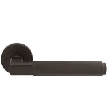 MASANO LEVER ON CONCEALED FIX ROUND ROSE - MATT BRONZE - PAIR