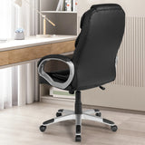 Ergonomic Leather Chair with Adjustable Height for Office