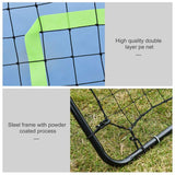 HOMCOM Rebounder Net Playback Game Spot Target Ball Rebounders Training Equipment Play Teaching