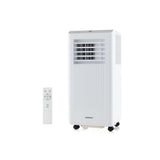 7000 BTU Portable Air Conditioner for Rooms up to 250m2-White