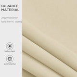 Outsunny 3.5M x 2.5M Manual Awning Canopy Retractable Sun Shade Shelter for Garden Patio