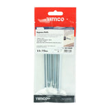 4 x TIMCO Express Nails Silver - 8.0 x 110