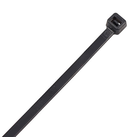 100 x TIMCO Cable Ties Black - 2.5 x 100