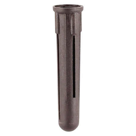 100 x TIMCO Brown Plastic Plugs - 36mm