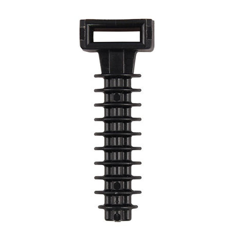 100 x TIMCO Cable Ties Black - 8.0 x 40